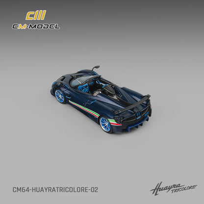 1/64 Pagani Tricolore - CM64-HUAYRATRICOLORE-02 - CM Models