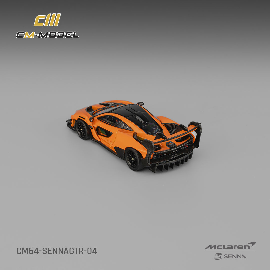 1/64 Mclaren Senna GTR  Papaya orange GTR  - CM Models - CM64-SennaGTR-04