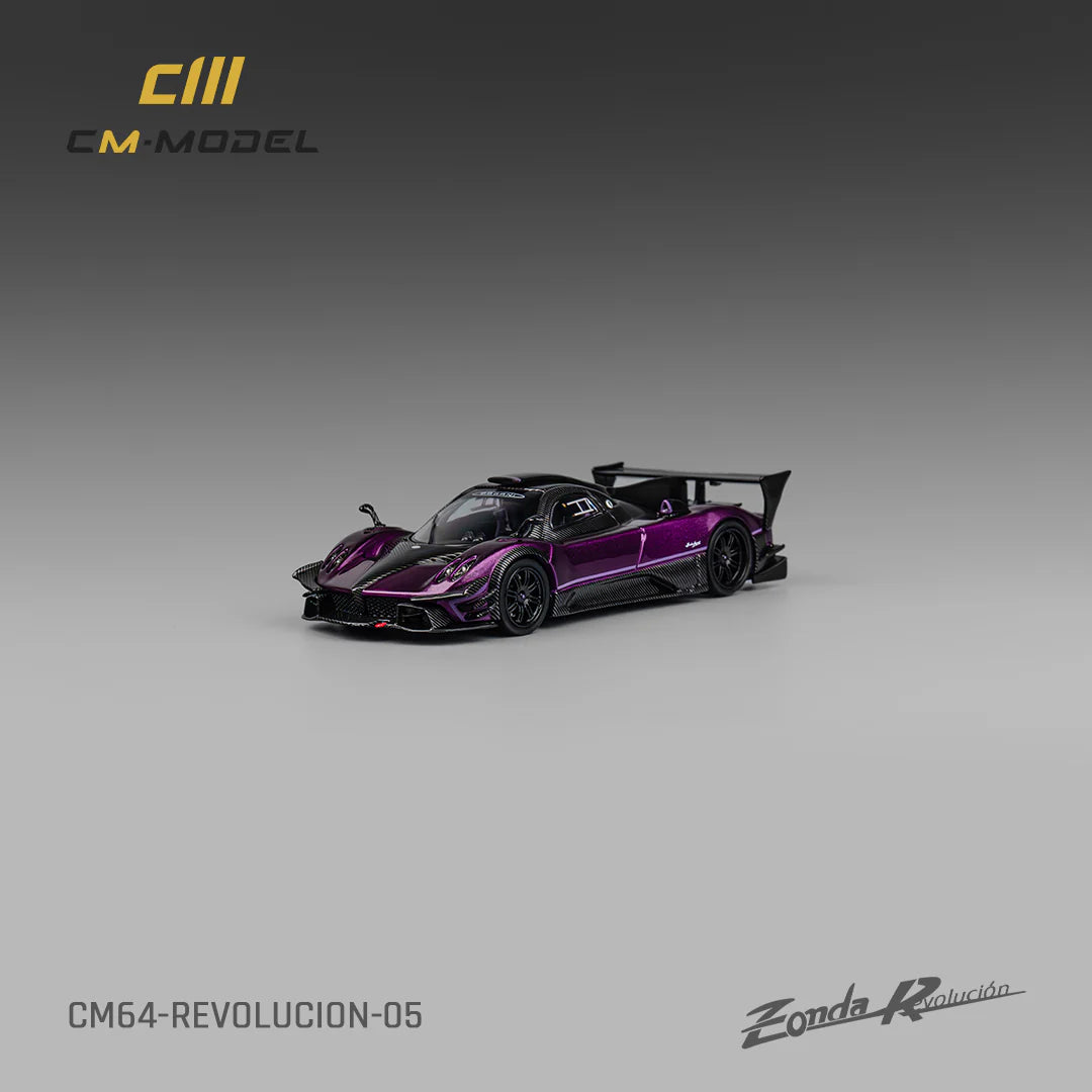 1:64 Pagani Zonda Revolucion Purple CM64-Revolucion-05