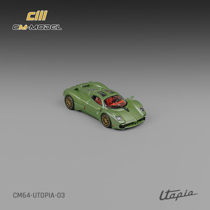 1:64 Pagani Utopia (Metallic green) -  CM Models - CM64-Utopia-03