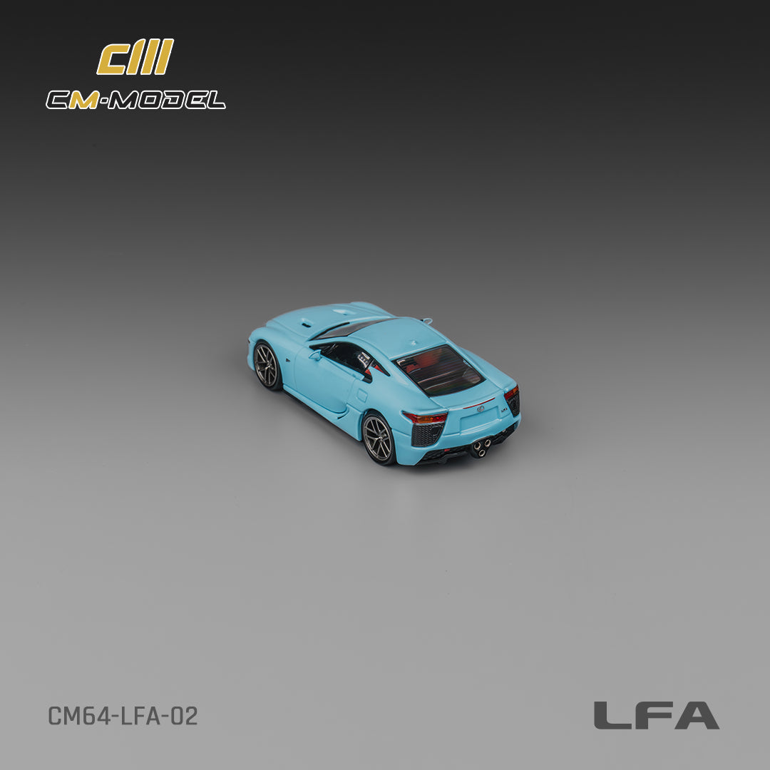 1:64 Lexus LFA Baby Blue LFA - CM Models - CM64-LFA-02