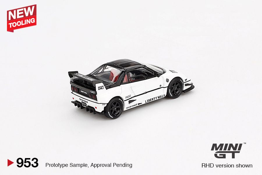 1/64 MAZDA AZ-1 LIBERTY WALK LB40 WHITE 2024 TOKYO AUTO SALON (RHD) BLISTER PACKAGING NEW TOOLING - MGT00953-BL