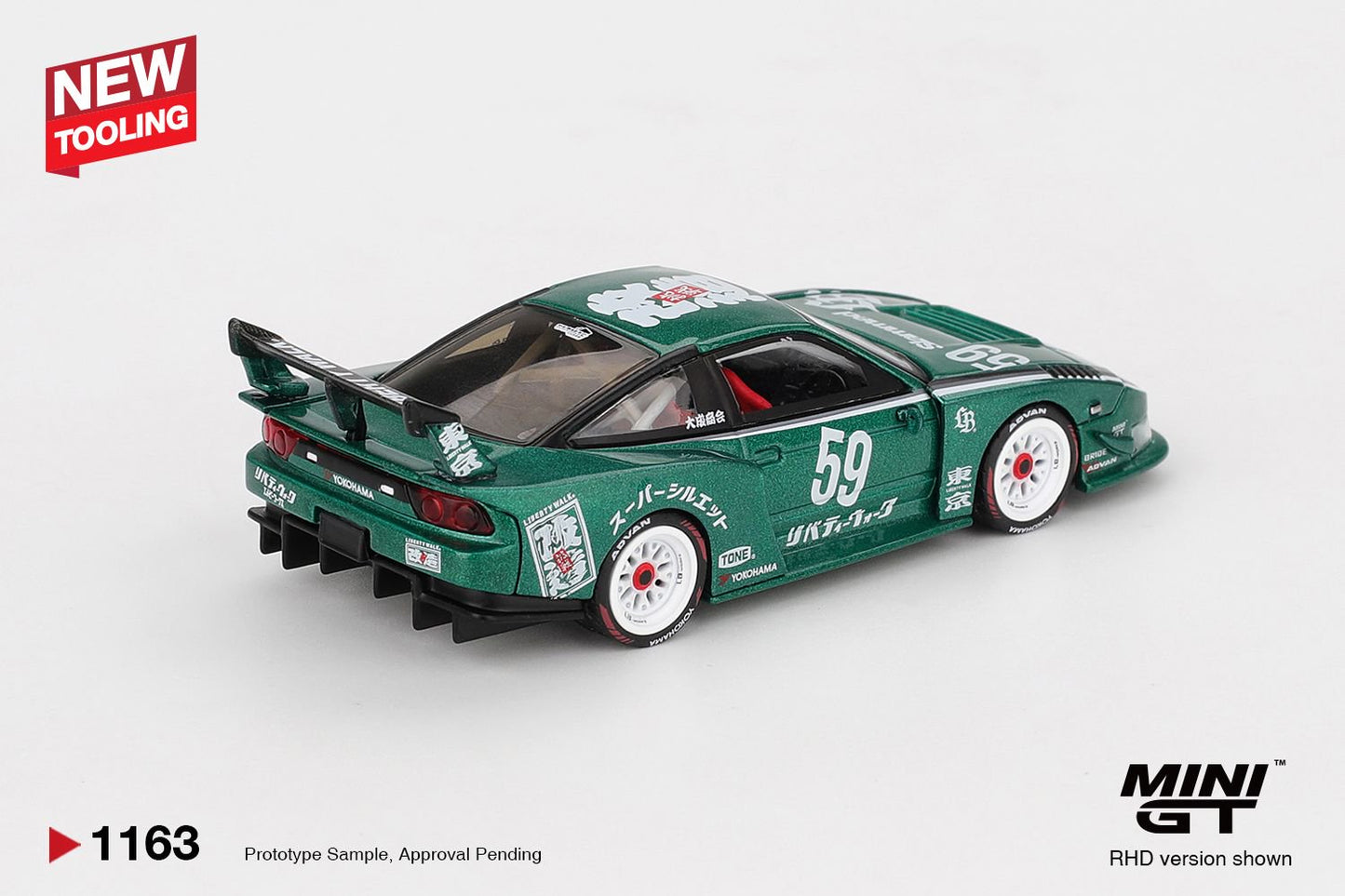 1/64 NISSAN LB-SUPER SILHOUETTE 180SX 2026 TAS (RHD)  - MiniGT - MGT01163