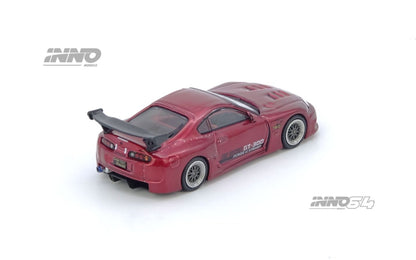 1/64 TOYOTA SUPRA (A80) "TOP SECRET" Red - Inno64 - IN64-A80TS-RED