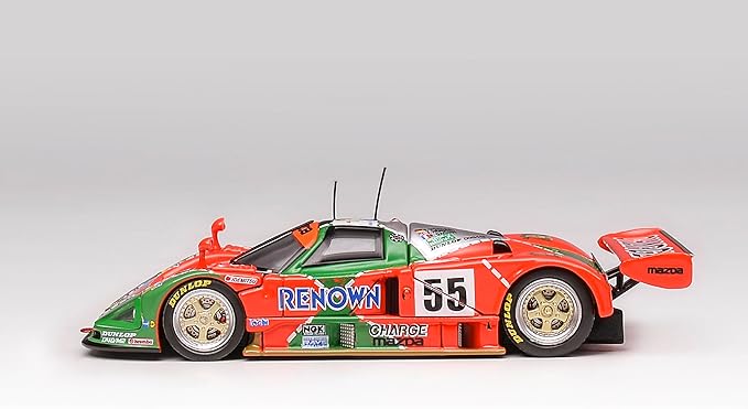 1/64 - Mazda Renown Mazda 787B RENOWN Le Mans Championship 1991#55 V. Weidler/J.Herbert/B.Gachot - MotorHelix - M60101