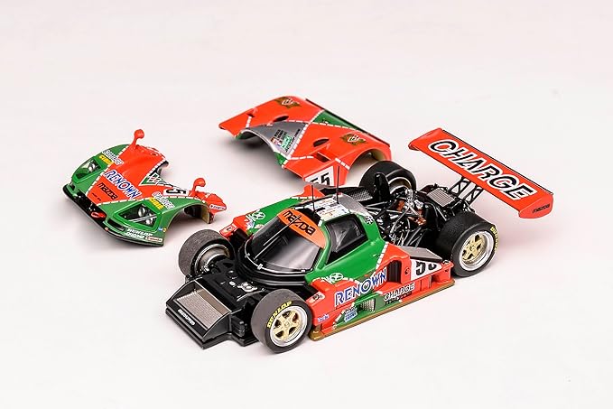 1/64 - Mazda Renown Mazda 787B RENOWN Le Mans Championship 1991#55 V. Weidler/J.Herbert/B.Gachot - MotorHelix - M60101