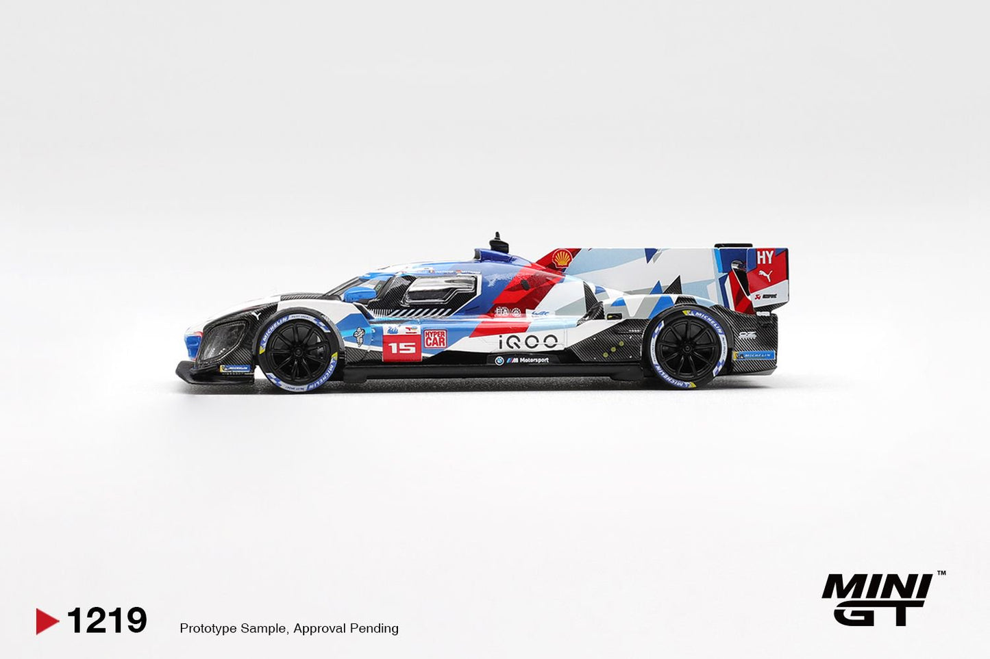 1/64 BMW M HYBRID V8 HYPERCAR NO.15 BMW M TEAM WRT 2024 LE MANS 24 HRS - Mini GT - MGT01219