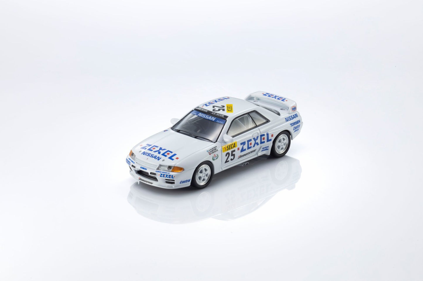 1/64 ZEXEL SKYLINE GT-R (R32) #25  - Kyosho - 07012LE