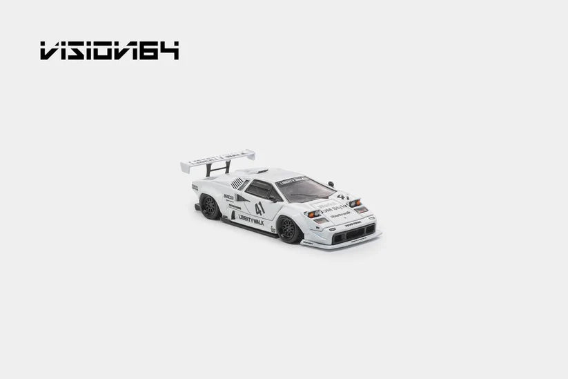 1/64 Lamborghini Countach LB Works - Vision64 - 3 colours deluxe box.
