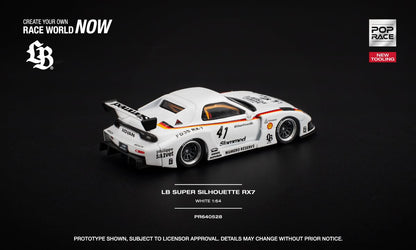 1/64 Mazda LB Super Silouette RX7 FD3S White - Poprace - PR640528