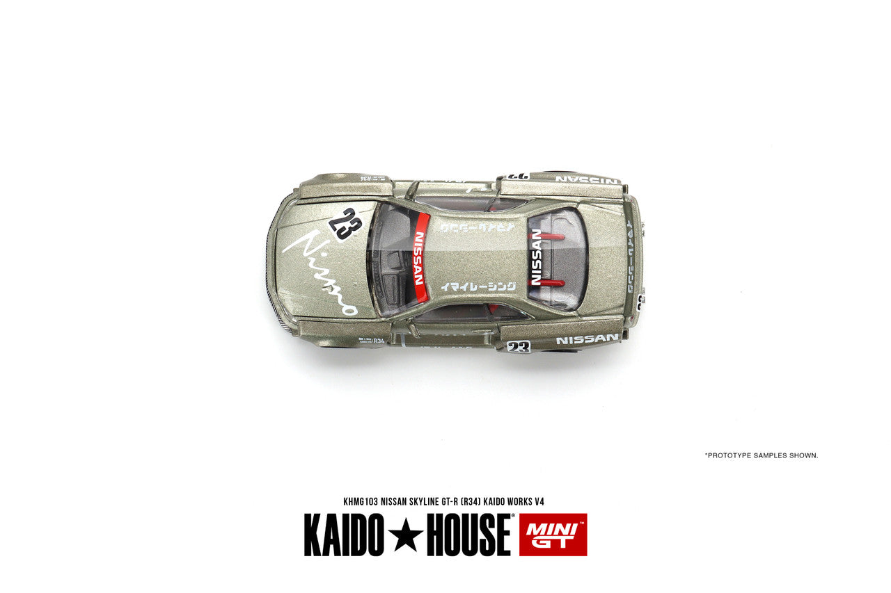 1/64 - NISSAN SKYLINE GT-R (R34) KAIDO WORKS V4 - MGTKHMG103