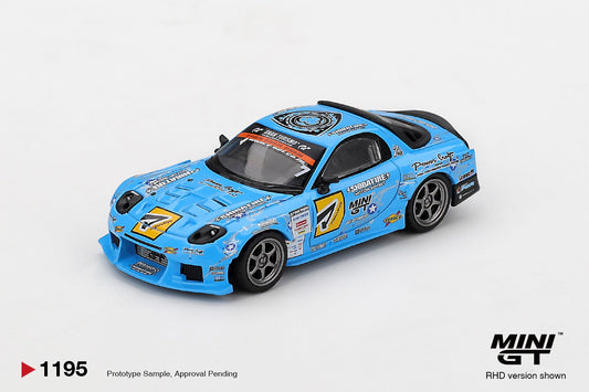 1/64 - MAZDA RX-7 RE-AMEMIYA 2025 D1GP - MiniGT - MGT01195