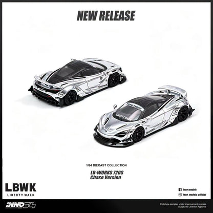 1/64  Liberty Walk 720S, white - Inno64 - in64-LBWK720S-01