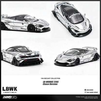 1/64  Liberty Walk 720S, white - Inno64 - in64-LBWK720S-01