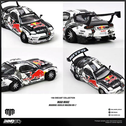 1/64 Mazda RX-7 Mad Mike *Madbul Gen6 - Inno64 - in64-RX7MM-02