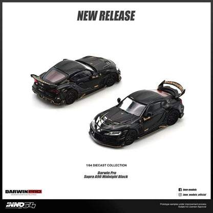 1/64 Toyota Supra A90 *DarwinPRO*, midnight black - Inno64 - in64-A90DP-GBLACK