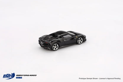 1:64 FERRARI 296 GTB NERO DAYTONA - BBR Models - BBRFER64003
