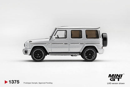 1/64 Mercedes-AMG G 63 Silver Metallic - Mini GT - MGT01375