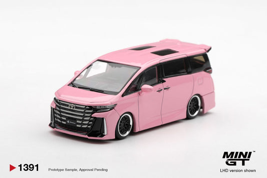 1/64  TOYOTA VEILFIRE 40 KUHL METALLIC PINK  - Mini GT - MGT01391 ***Pre Order***