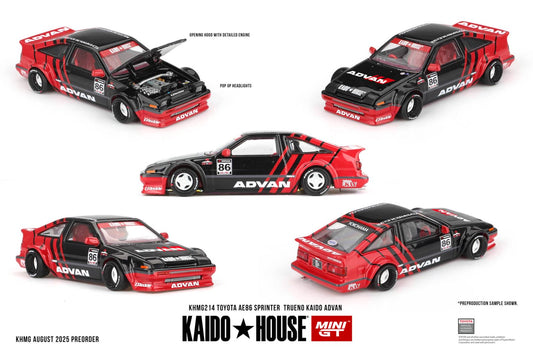 1/64  Toyota AE86 Sprinter Trueno Kaido ADVAN - MGTKHMG214