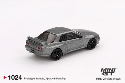 1/64 NISSAN SKYLINE GT-R (NISMO BNR32 CRS VERSION) DARK METAL GREY (RHD) BLISTER PACKAGING - MGT01024-BL