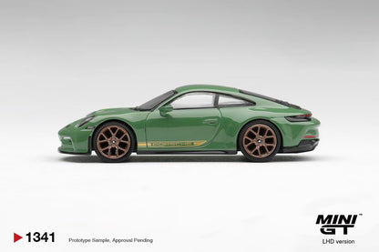 1/64  PORSCHE 911 (992) GT3 TOURING AURATIUM GREEN (RHD) - Mini GT - MGT01341