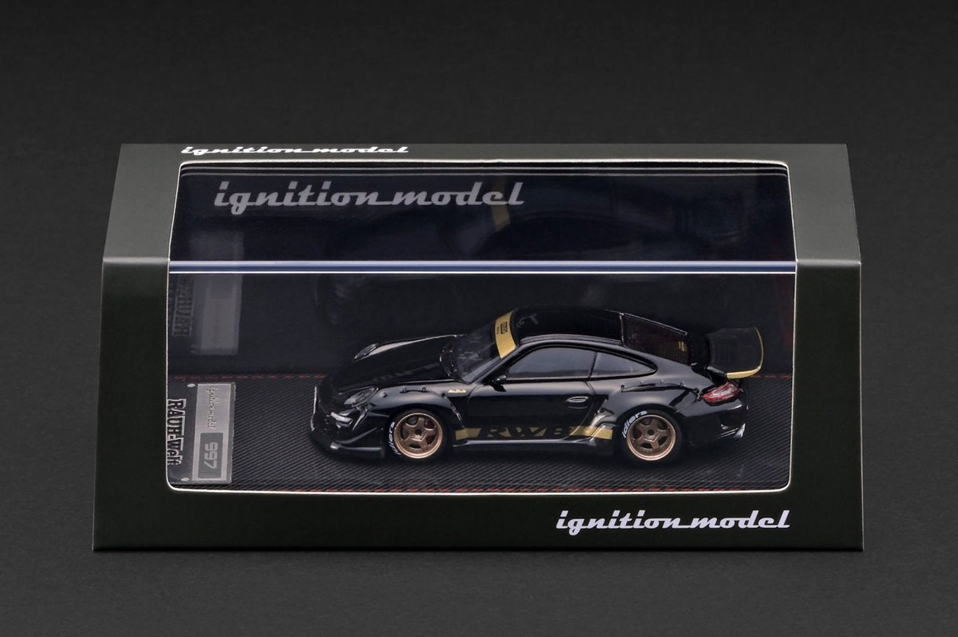 1/64 RWB 997 Black - Ignition Models - IG4104  *** Pre Order ***