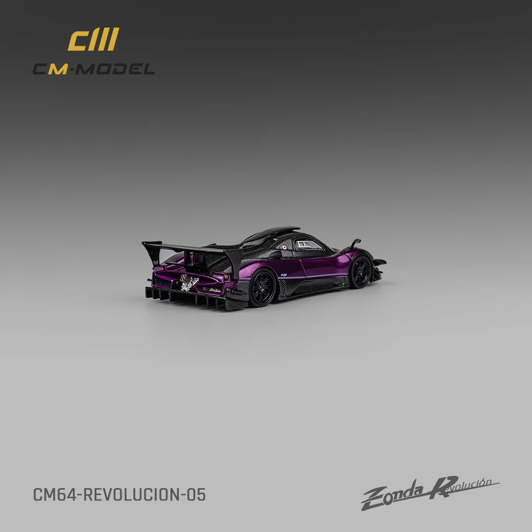 1:64 Pagani Zonda Revolucion Purple CM64-Revolucion-05