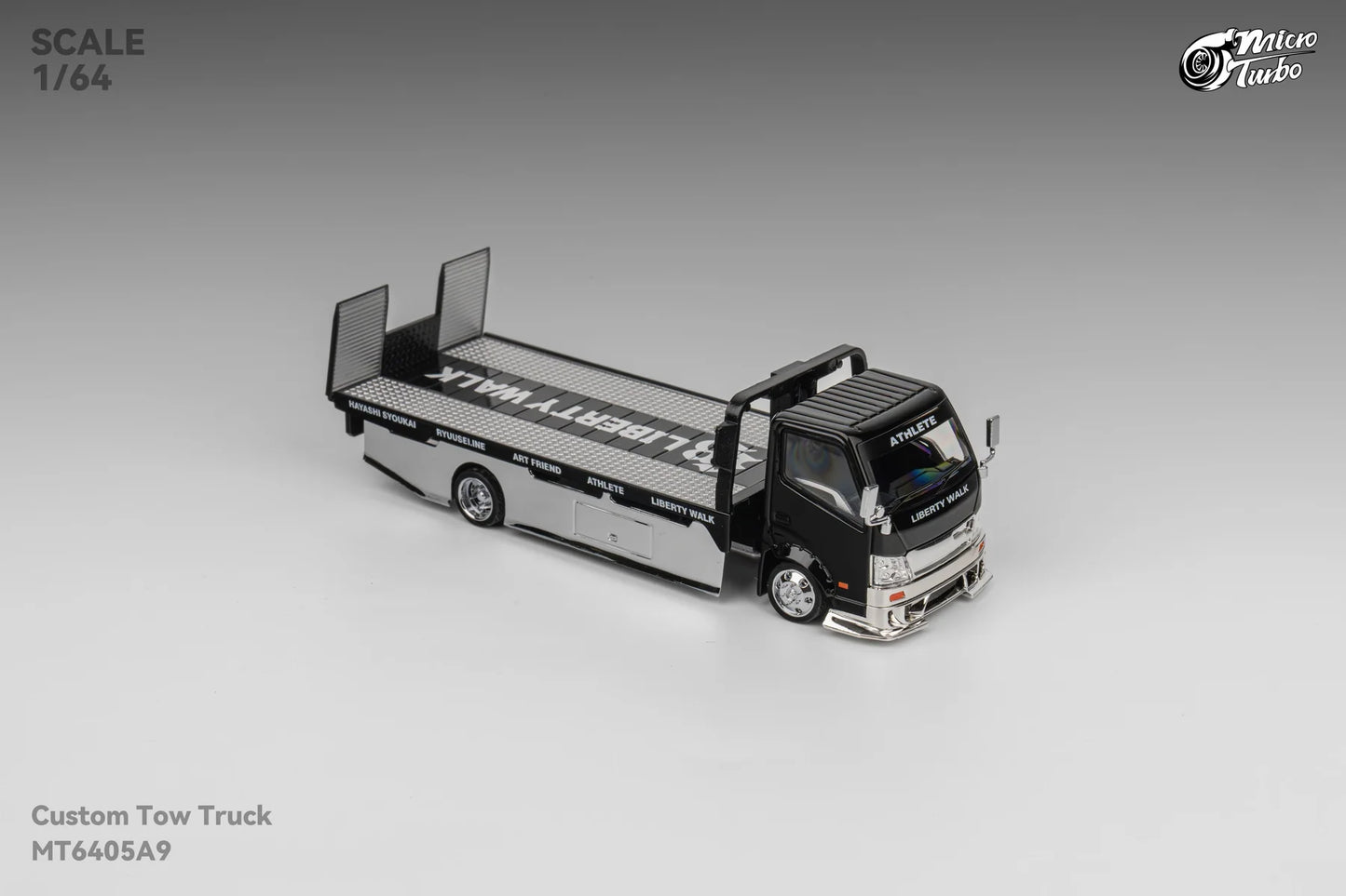 1/64 - 300 series flatbed trailer Custom Tow Truck LBWK - Micro Turbo