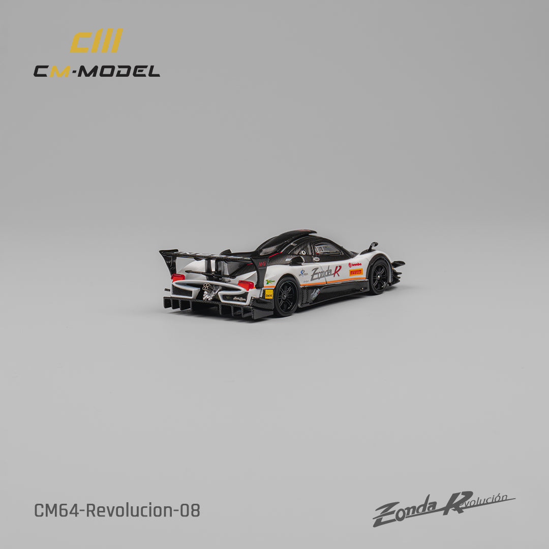 1:64 Pagani Zonda Revolucion White - CM Models - CM64-Revolucion-08