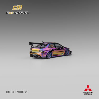 1:64 Misubishi Lancer Evoix Widebody Chromecolour Evo9- CM Models - CM64-Evoix-29