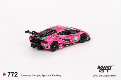 1/64 LAMBORGHINI HURACAN GT3 EVO2 NO.83 IRON DAMES IMSA 2023 DAYTONA 24 HRS (LHD) - MGT00772-L