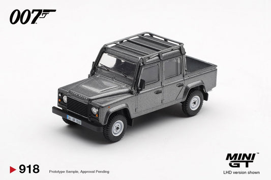 1/64 LAND ROVER DEFENDER 110 CREW CAB SKYFALL (LHD) ENGLISH BLISTER PACKAGING - MiniGT - MGT00918-007E