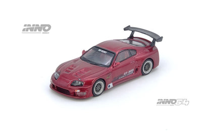 1/64 TOYOTA SUPRA (A80) "TOP SECRET" Red - Inno64 - IN64-A80TS-RED
