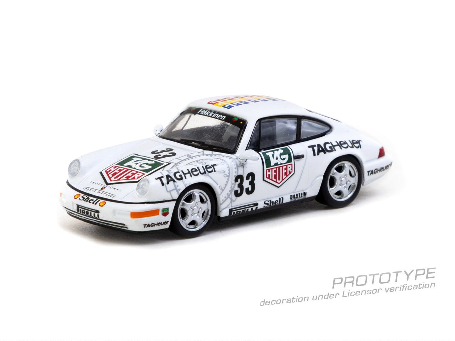 1/64 - Porsche 911 Carrera 2  Porsche Supercup Monaco 1993 Winner - TARMAC - T64S-017-93PSM33