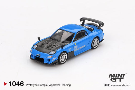 1/64  MAZDA RX-7 RE-AMEMIYA 20B NA 3ROTOR-7 AMA-SAN GO (RHD) BLISTER PACKAGING - MGT01046-BL
