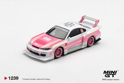 1/64 NISSAN SILVIA (S15) LB-SUPER SILHOUETTE AMOCULTURE - Mini GT - MGT01239