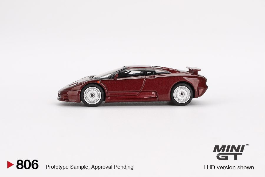 1/64 BUGATTI EB110 GT DARK RED METALLIC (LHD) - MGT00806-L