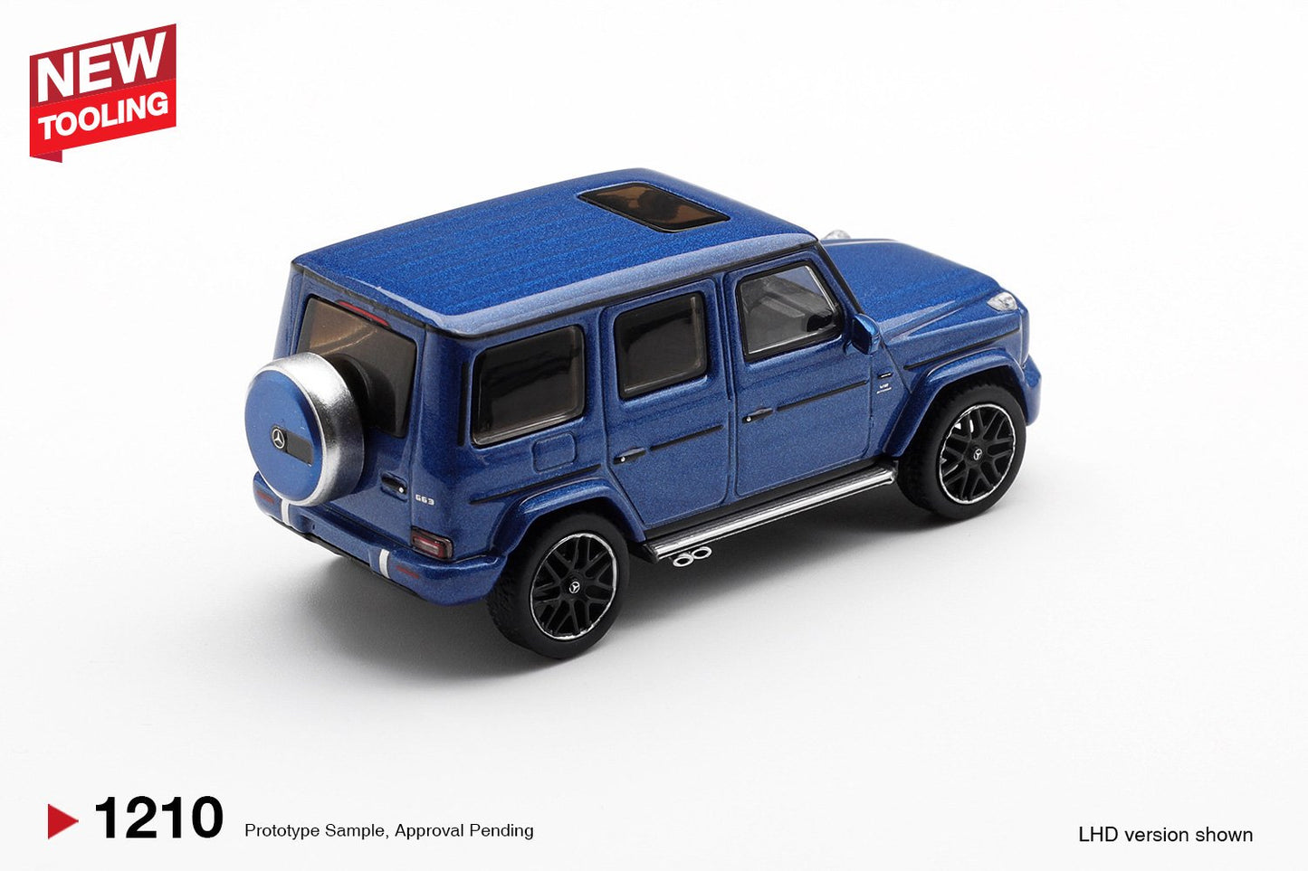 1/64 - Mercedes-AMG G 63 Dark Blue Metallic - MiniGT - MGT01210