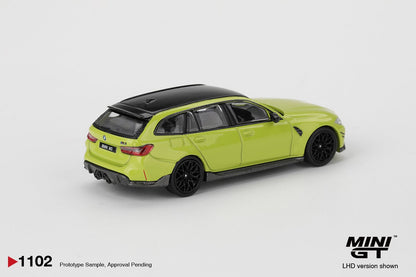 1/64 BMW M3 M PERFORMANCE TOURING SAO PAULO YELLOW  - MiniGT - MGT011102
