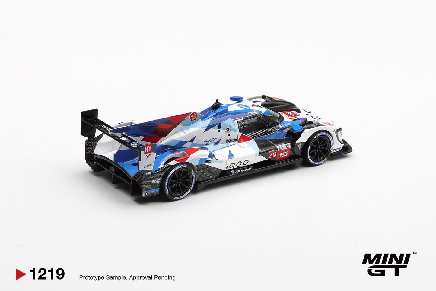1/64 BMW M HYBRID V8 HYPERCAR NO.15 BMW M TEAM WRT 2024 LE MANS 24 HRS - Mini GT - MGT01219