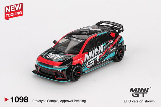 1/64 HYUNDAI IONIQ 5N MINI GT RS-01T 2025 TOKYO AUTO SALON  - MGT01098