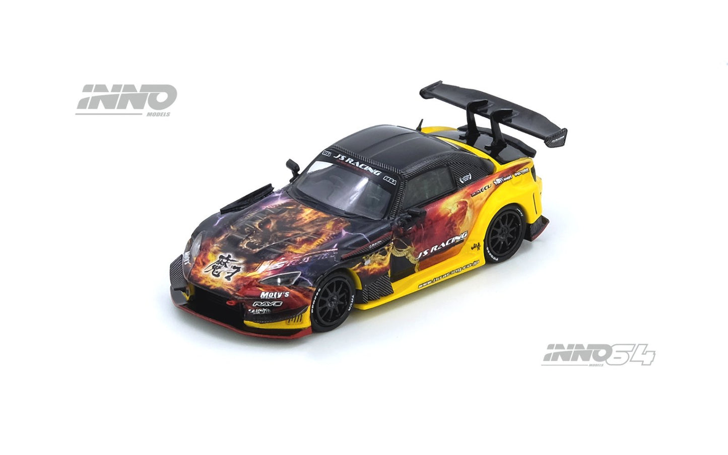 1/64 HONDA S2000 J'S RACING (AP1) "MAOU" - Inno64 - IN64-S200JS-MAOU