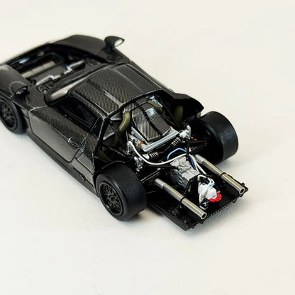 1/64 Porsche 911 - LeMans GT1 1997 - Transcend Models - Carbon Black