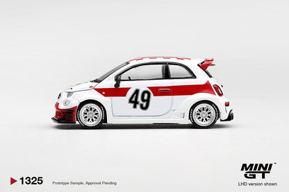 1/64 ABARTH 595 LB-WORKS X ABAS WORKS 1000 TC TRIBUTE  - Mini GT - MGT01325