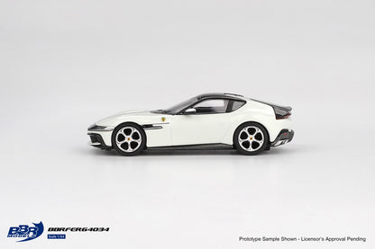 1:64 FERRARI 12 CILINDRI BIANCO AVUS - BBR Models - BBRFER64034