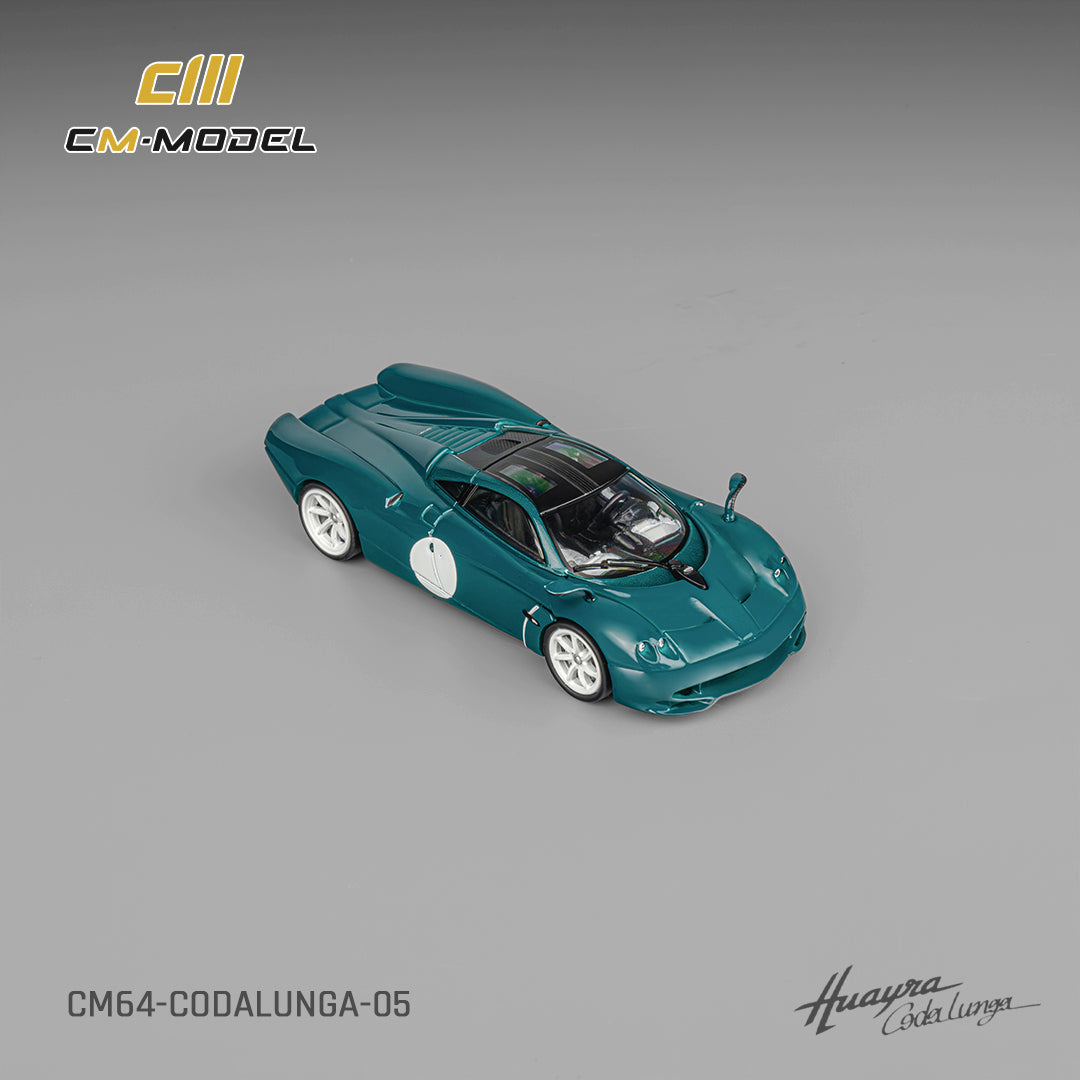1/64 Pagani Codalunga Green - CM Models - CM64-CODALUNGA-05