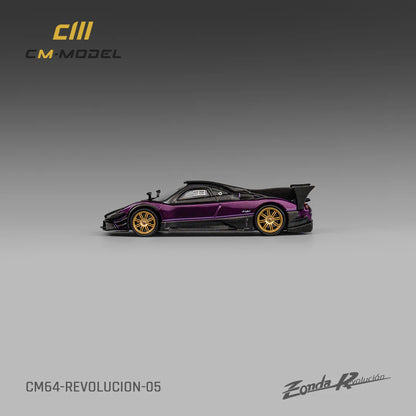 1:64 Pagani Zonda Revolucion Purple CM64-Revolucion-05