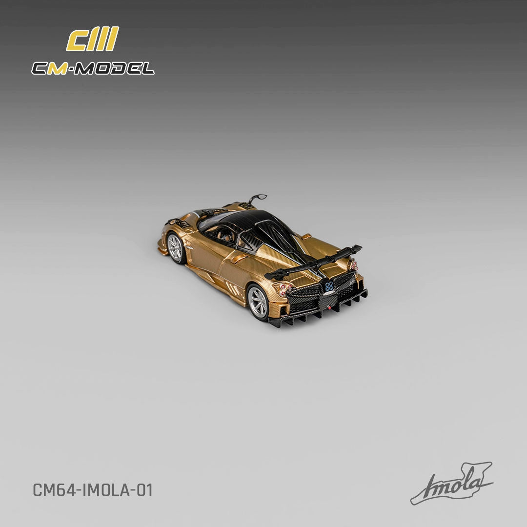 1:64 Pagani Imola Gold Fullcarbon-  CM Models - CM64-Imola-01