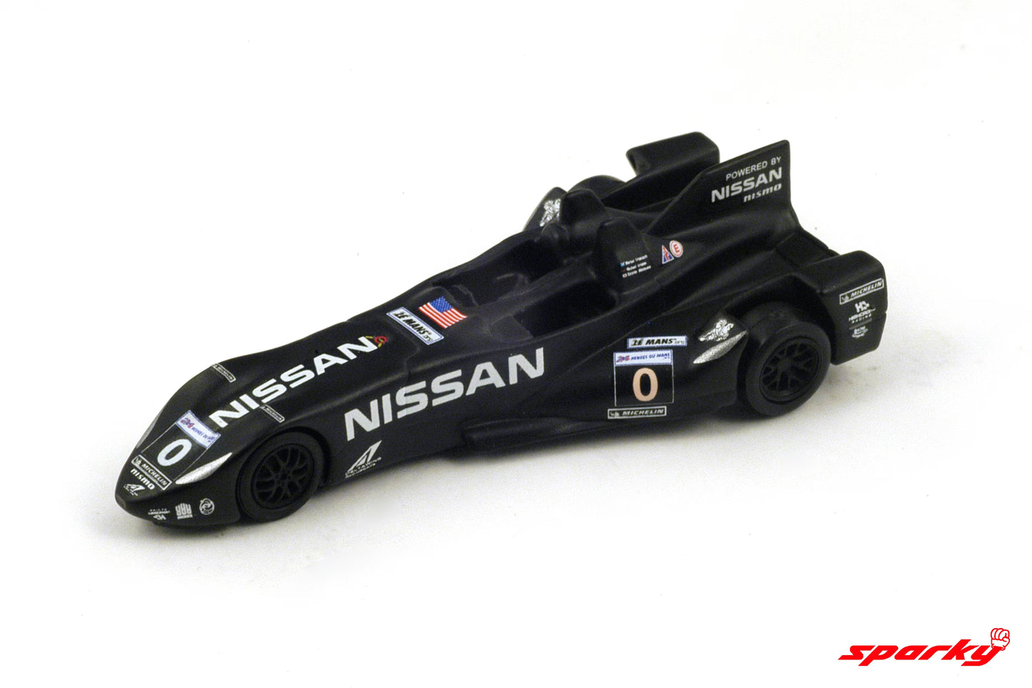 1/64 Delta Wing-Nissan No.0 Le Mans 2012 F. Marino - K. Michael - M. Satoshi - Spark - 64S001